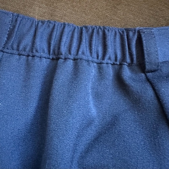 Sag Harbor NWTS Navy Blue Machine Washable Comfort Stretch Sz 12P Pleat… - Picture 8 of 15